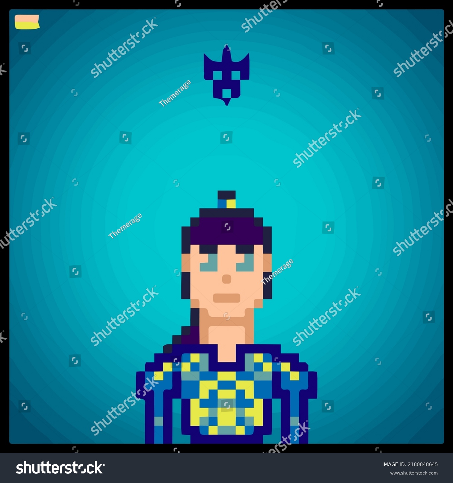 Cartoon Character Pixel Vector Art Using Stock Vector Royalty Free Cartoon Character Pixel Vector Art Using Stock Vector Royalty Free