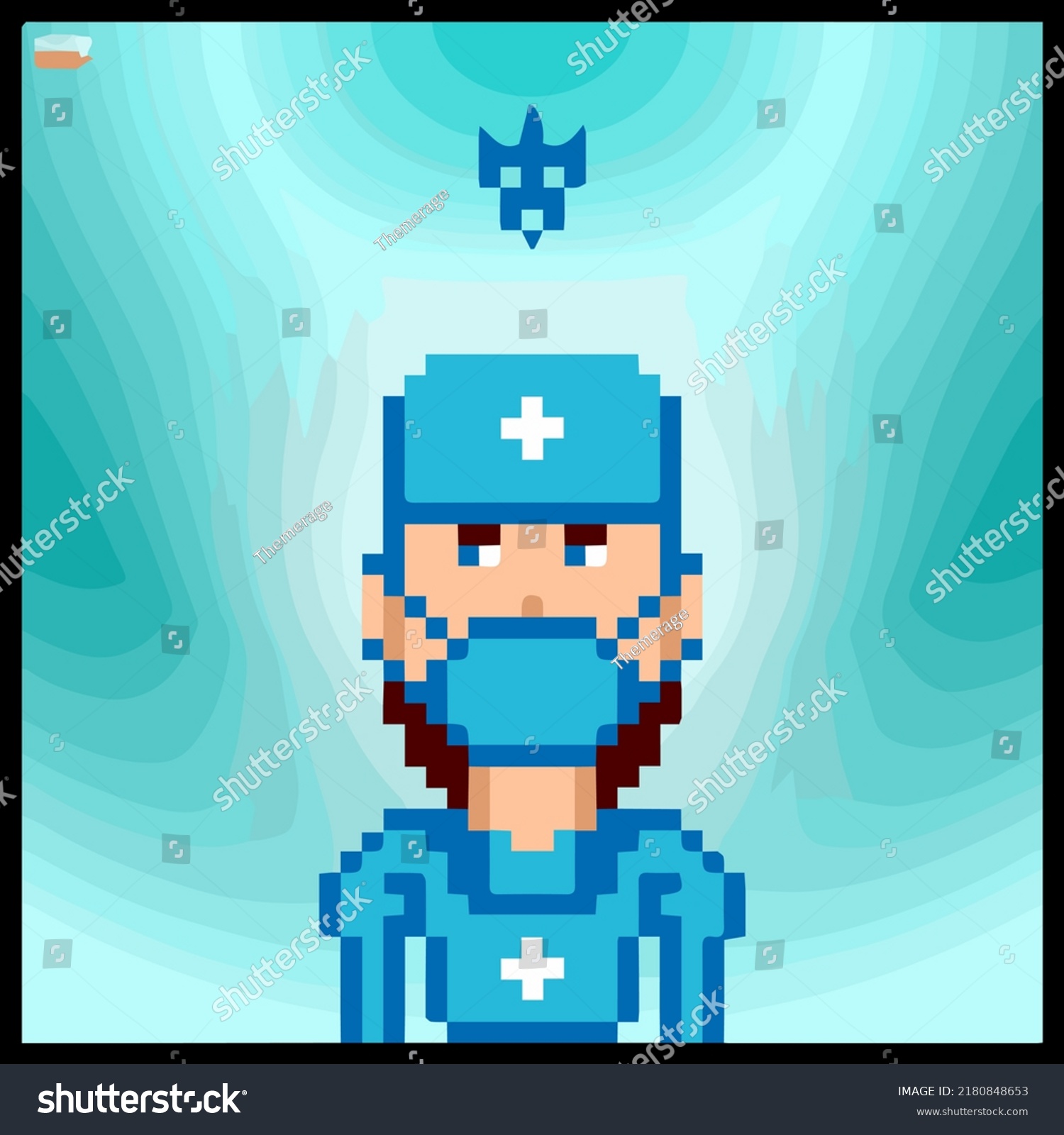 Cartoon Character Pixel Vector Art Using Stock Vector Royalty Free Cartoon Character Pixel Vector Art Using Stock Vector Royalty Free