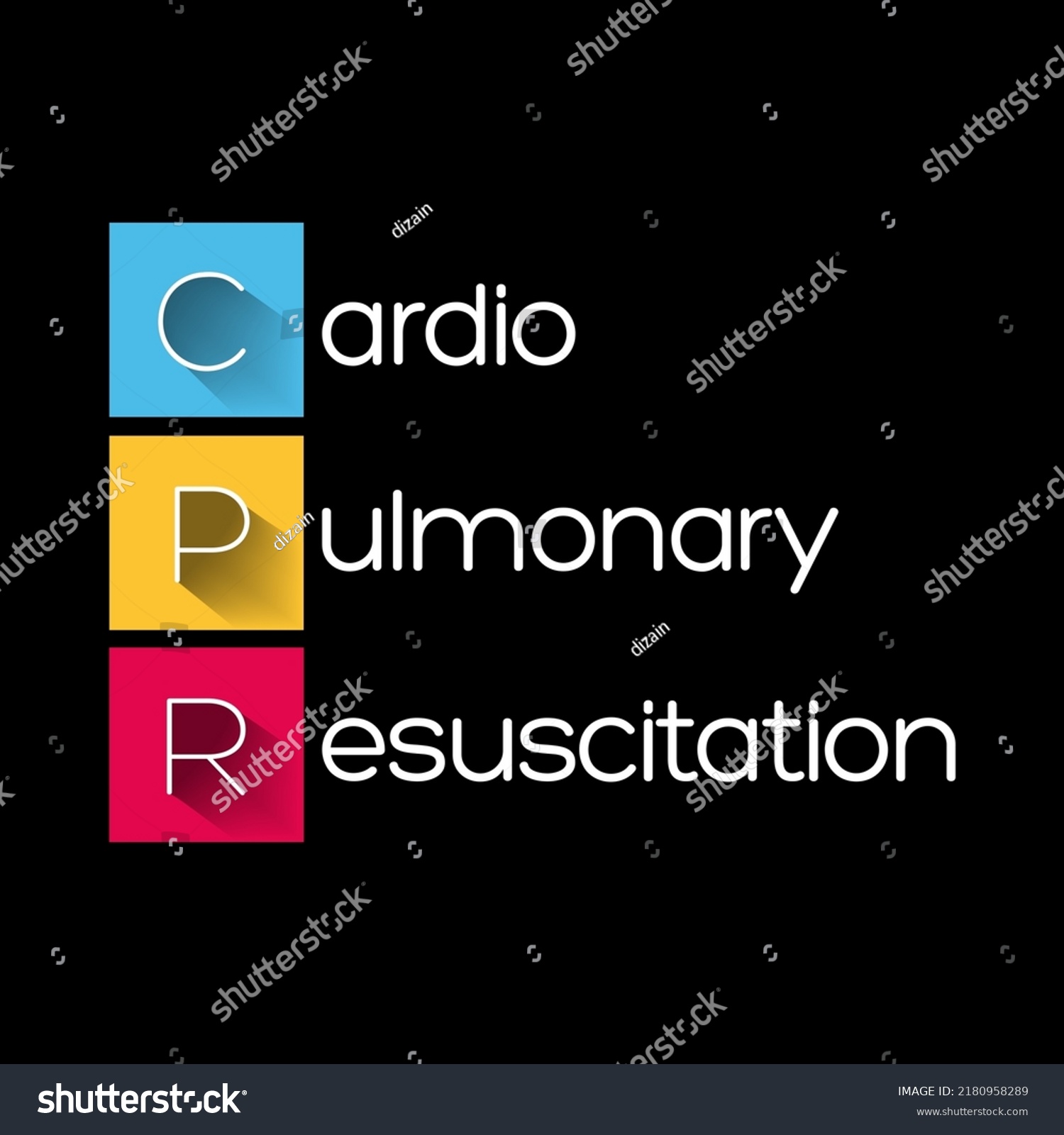 Cpr Cardiopulmonary Resuscitation Lifesaving Technique Thats Stock