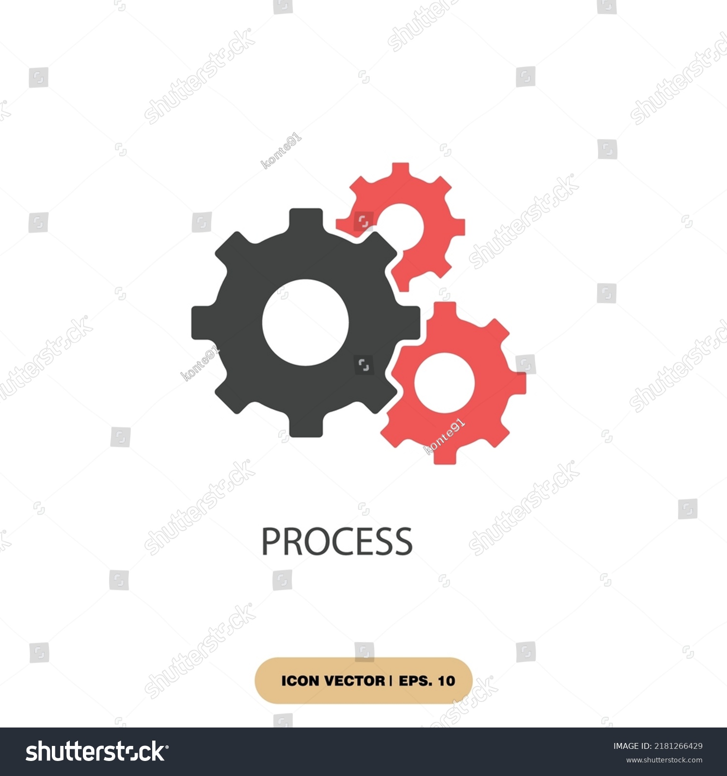 Process Icons Symbol Vector Elements Infographic Stock Vector (Royalty ...