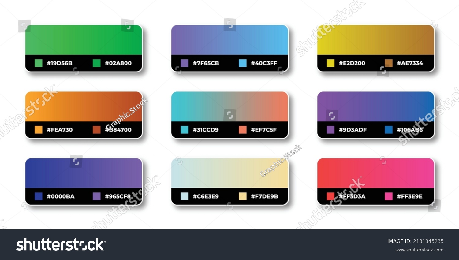 gradient-color-palette-hex-codes-stock-vector-royalty-free-2181345235-shutterstock