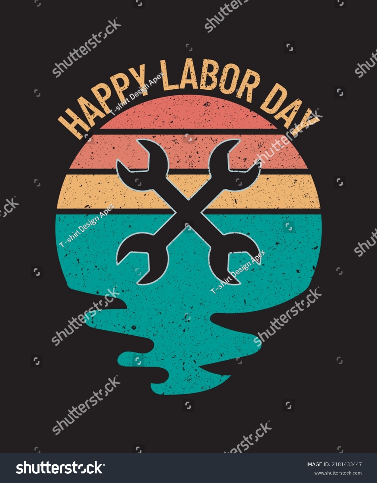 Labor T Shirt Design Happy Labor Stock Vector Royalty Free 2181433447 Shutterstock