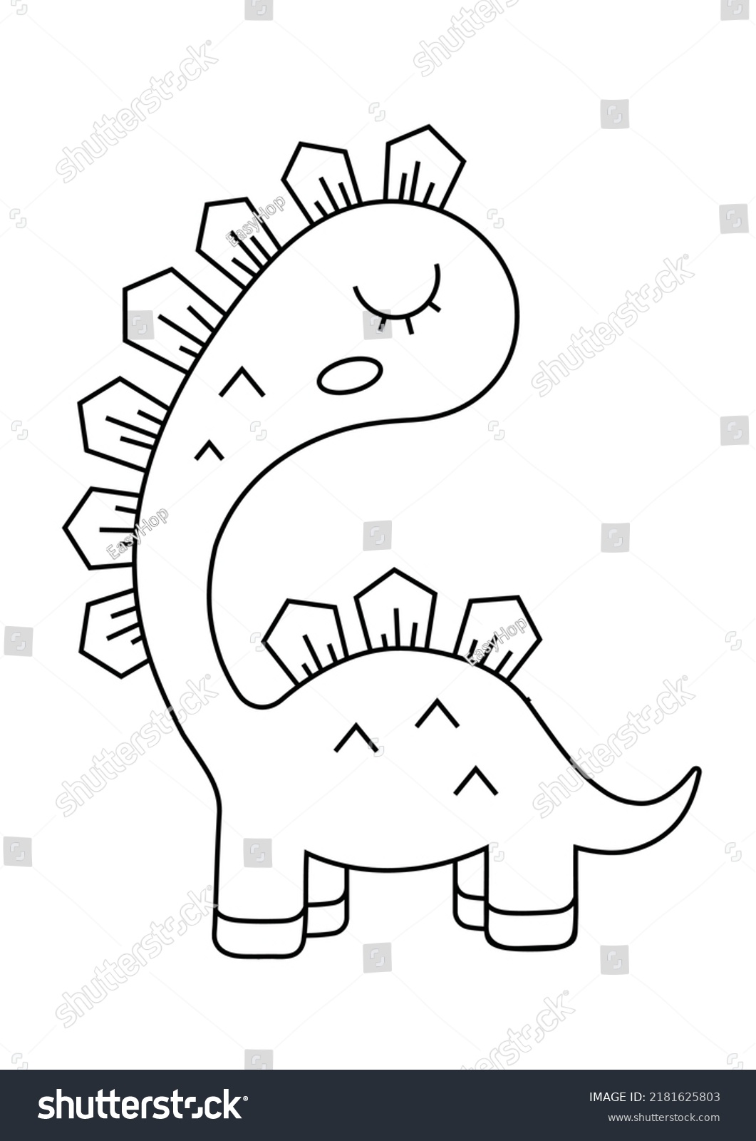 Dinosaur Coloring Pages Character Education