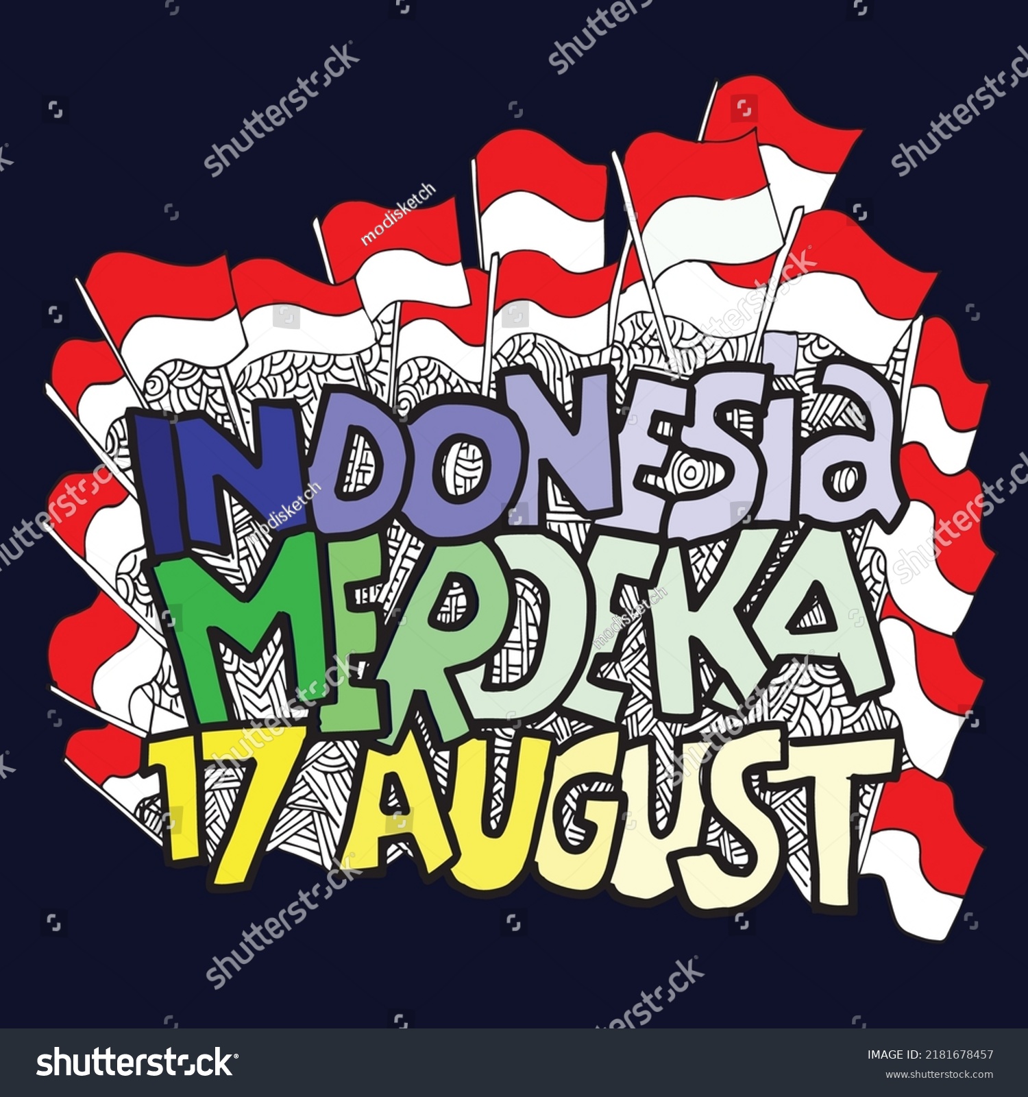 Doodle Art Merdeka Simple - Doodle Art Merdeka Tiktok Search - Maddison ...