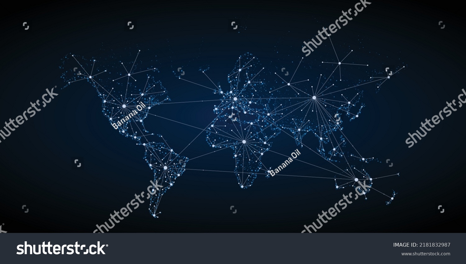 Transportation Connections World Vector Illustration Created Stock ...