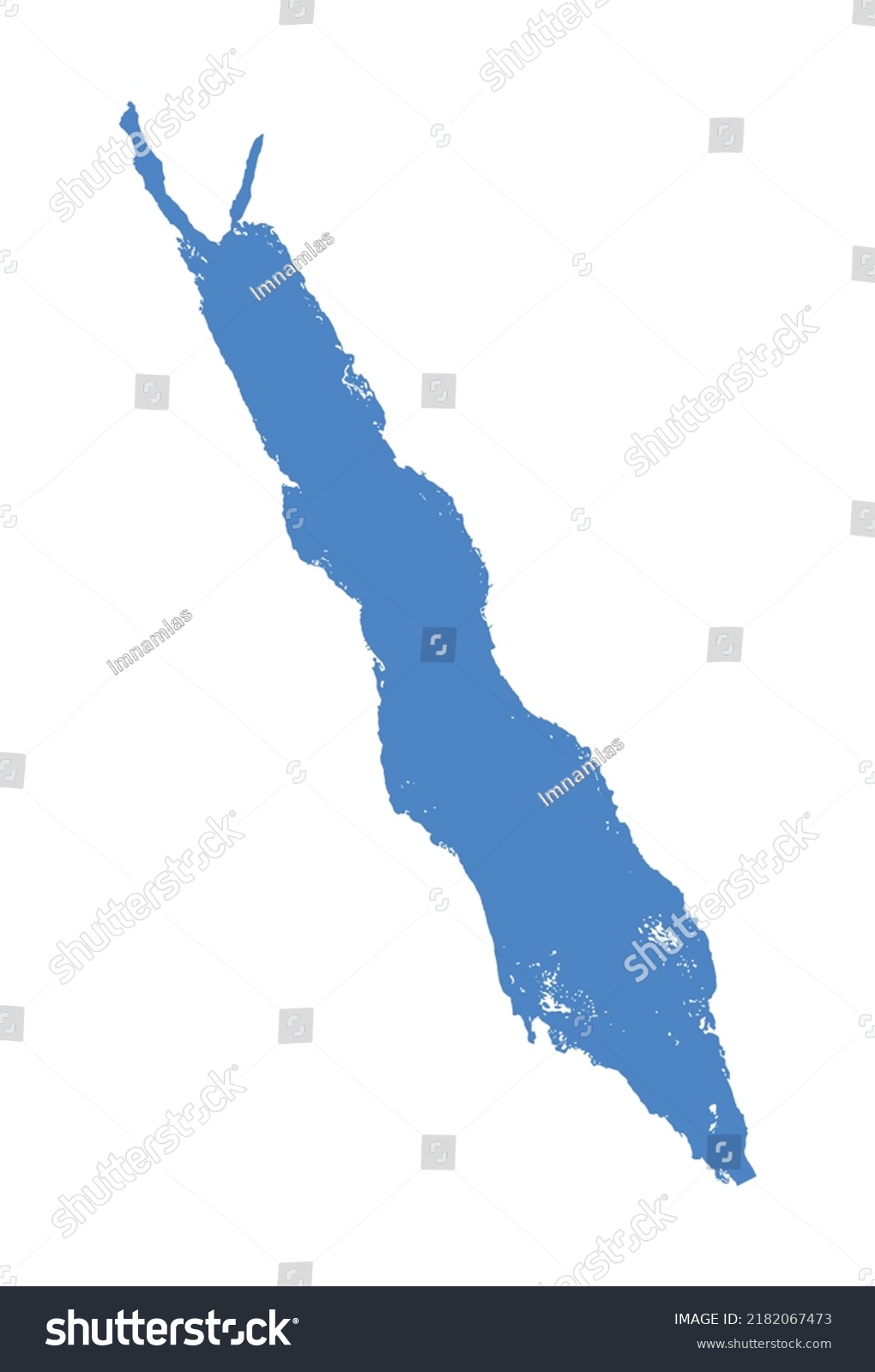 Red Sea Map Vector Red Sea Stock Vector (Royalty Free) 2182067473 ...