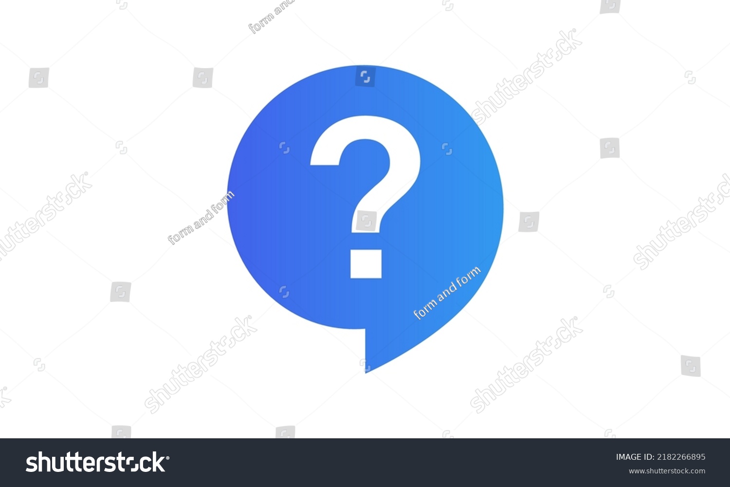 Question Mark Icon Help Symbol Faq Stock Vector (Royalty Free ...