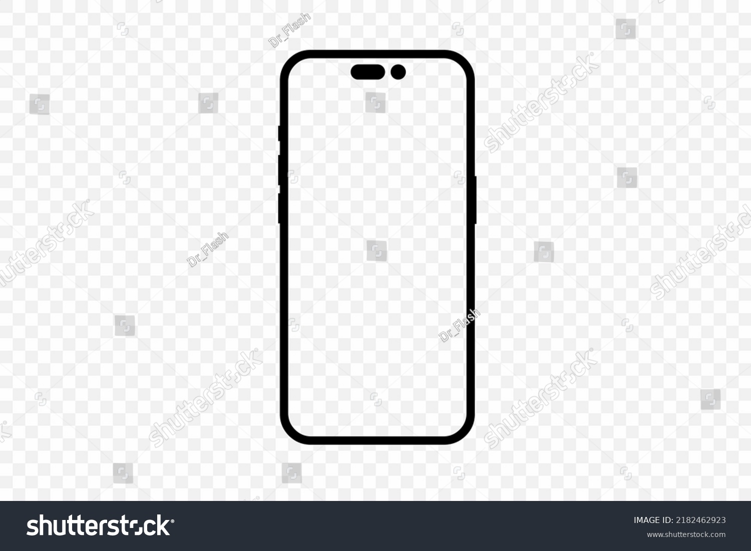 Realistic Mobile Phone Frame Generation 14 Stock Vector (Royalty Free ...