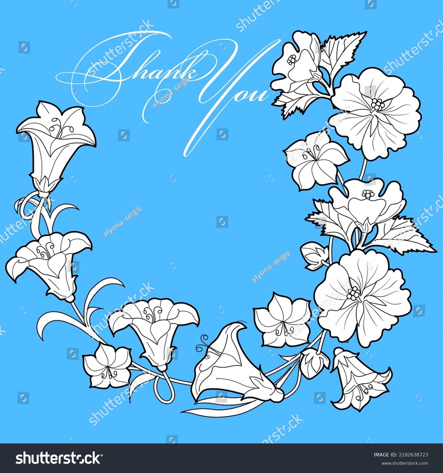 Art Therapy Coloring Page Linear Image Stock Vector (Royalty Free