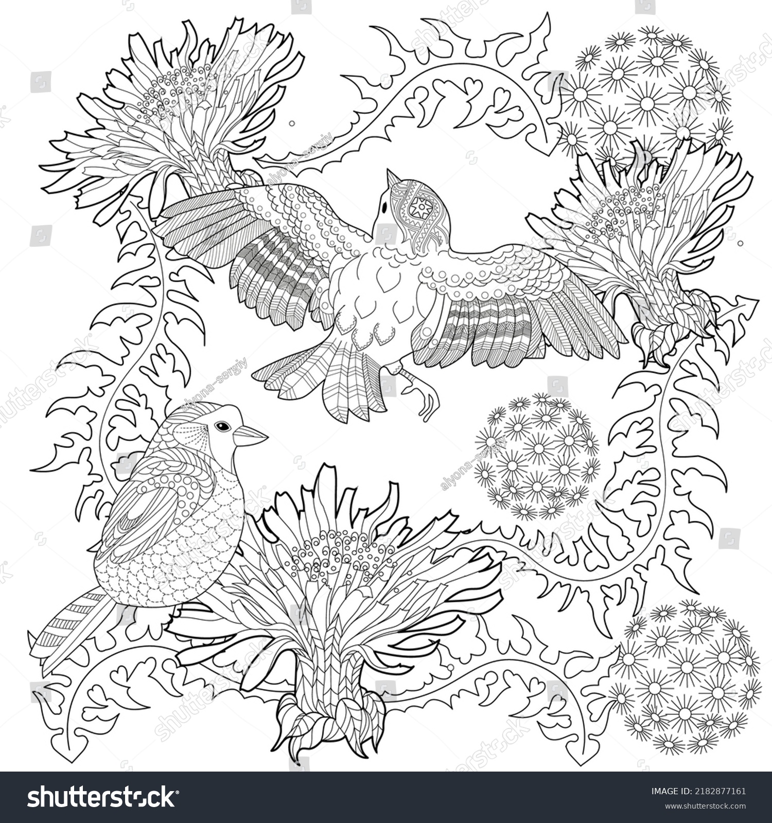 art-therapy-coloring-page-colouring-pictures-stock-vector-royalty-free