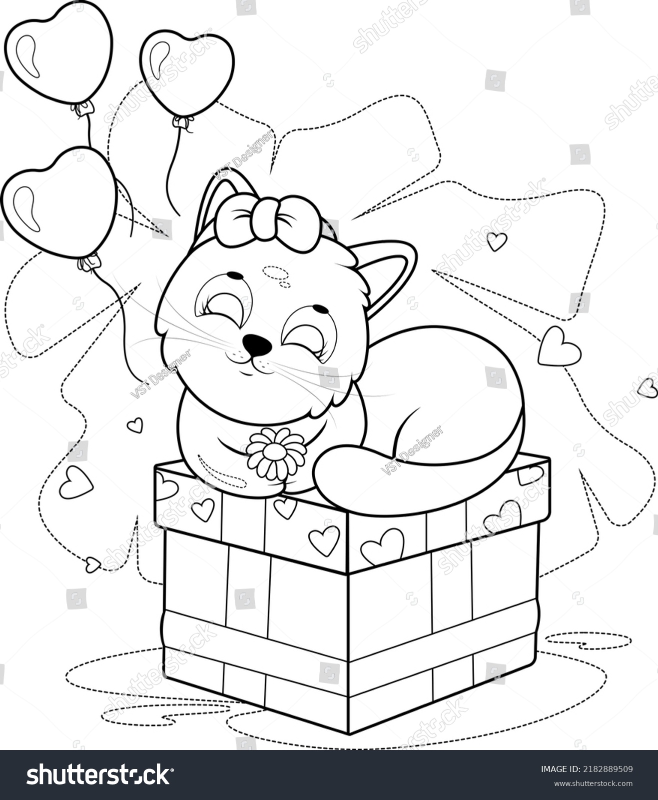 10 Cat and Balloon Printable Coloring Pages: Unleash Your Inner Artist