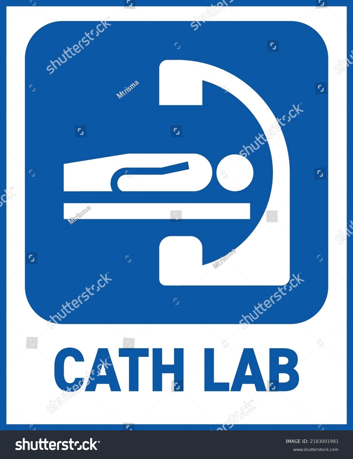 Hospital Catheterization Laboratory Sign Vector Stock Vector Royalty Hospital Catheterization Laboratory Sign Vector Stock Vector Royalty