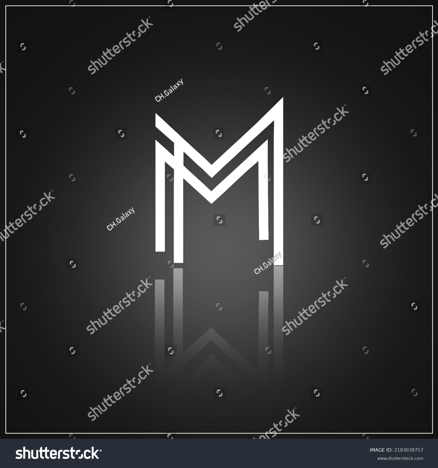 Neon Letter M Bright Glowing Letter Stock Illustration 2183038757 ...