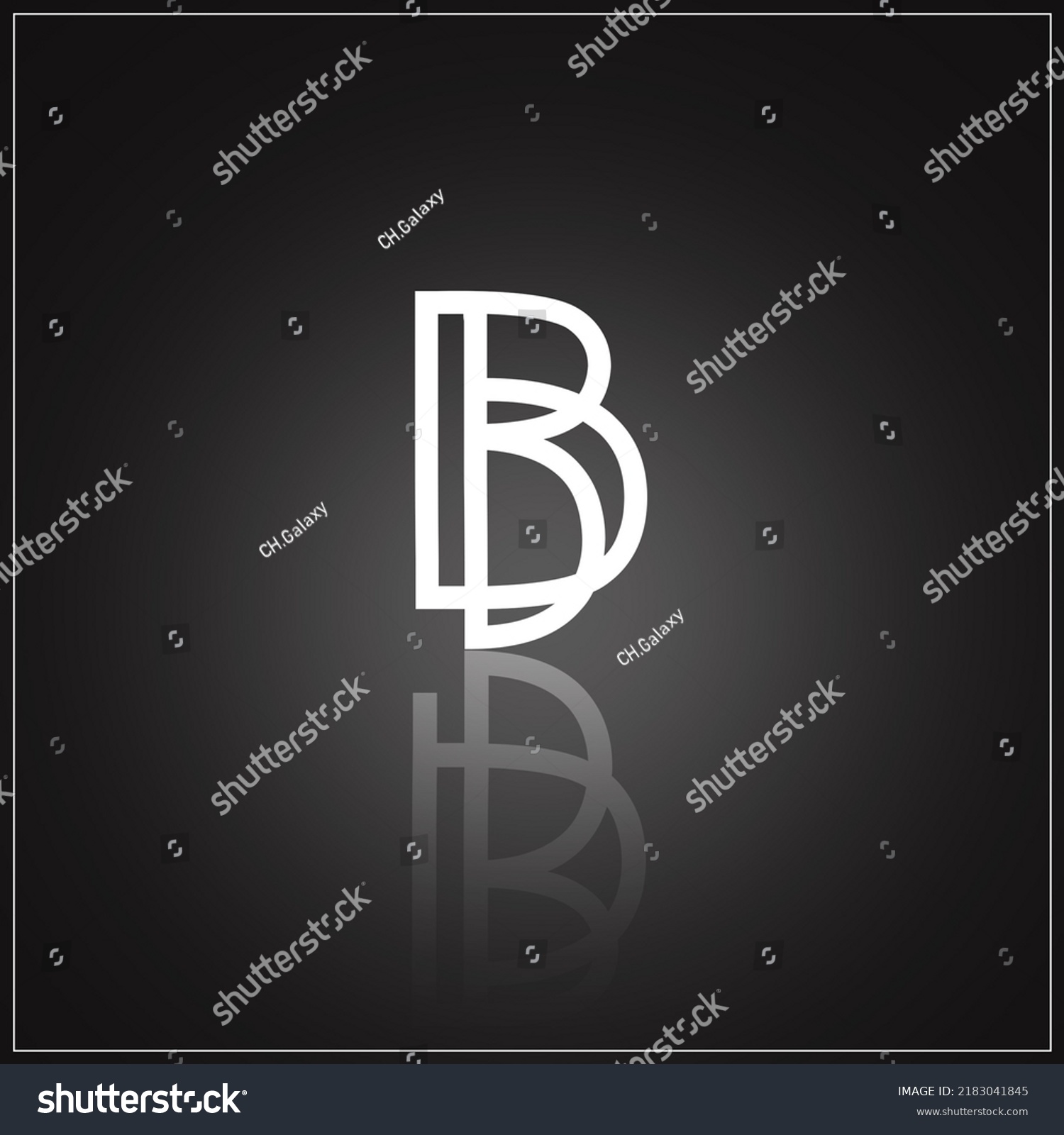 Neon Letter B Bright Glowing Letter Stock Illustration 2183041845 ...