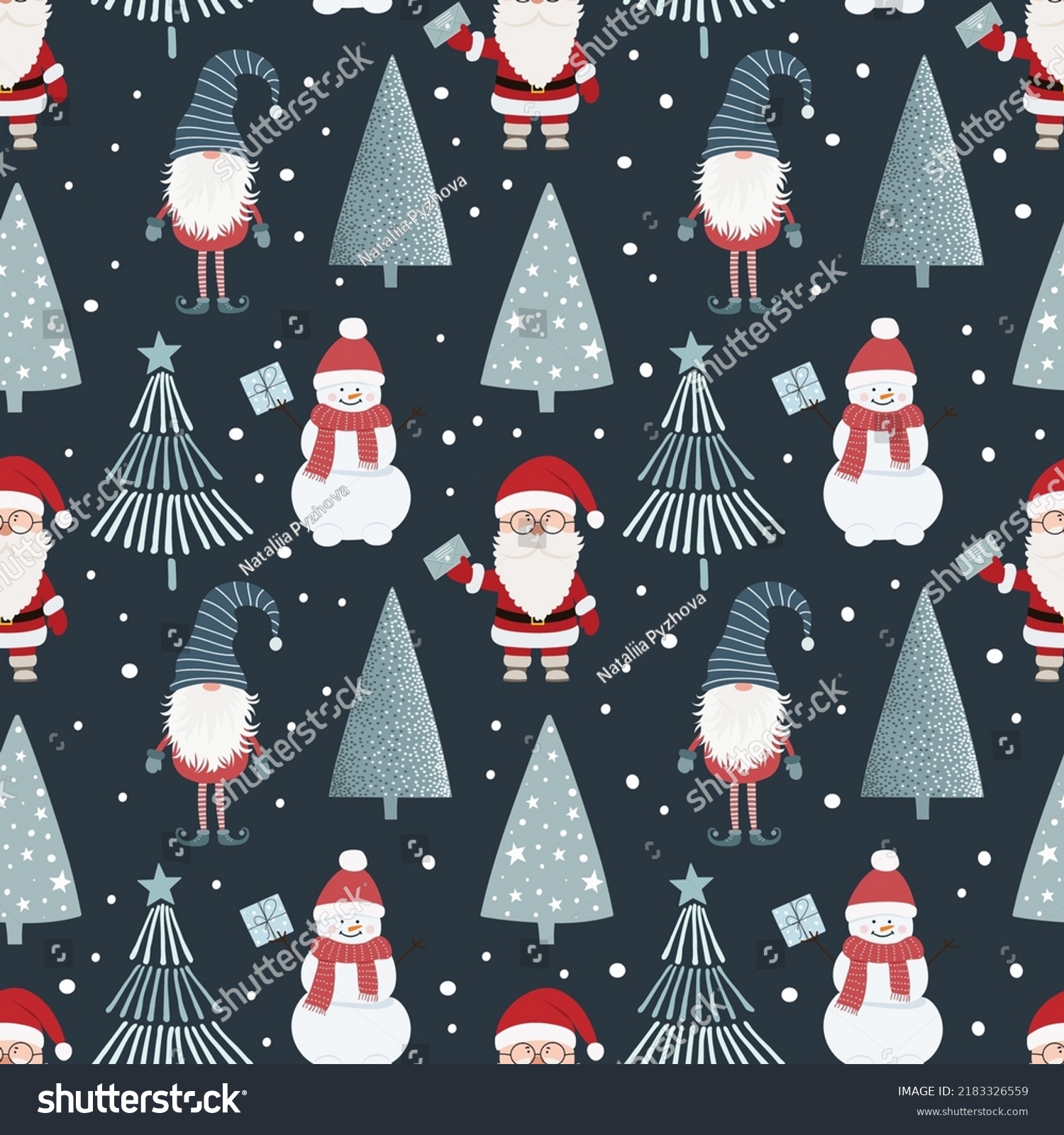 31,230 Santa Gift Seamless Pattern Vector Images, Stock Photos ...