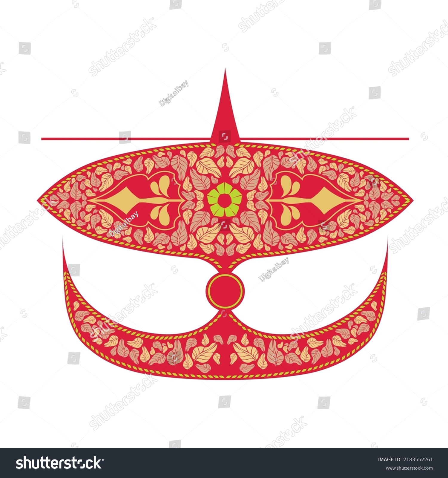 Vector Wau Bulan Malaysia Stock Vector (Royalty Free) 2183552261 ...