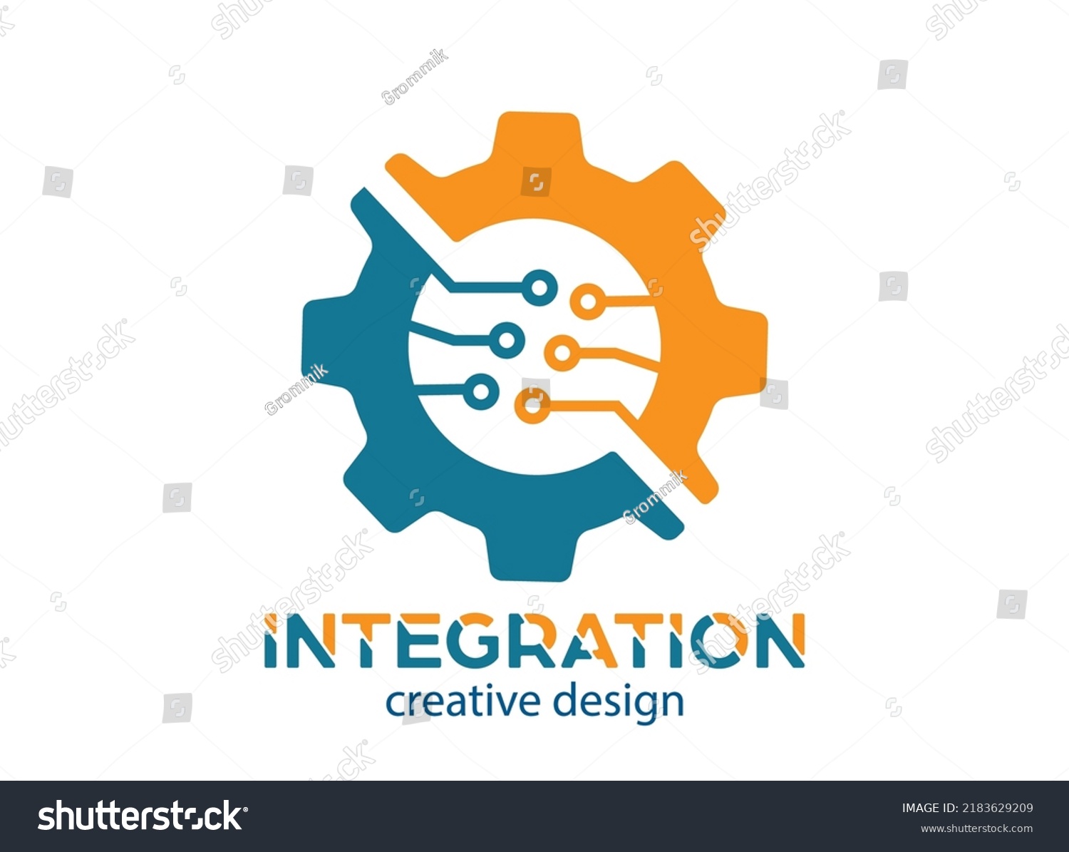 Integration Template Automation Mechanized Process Electronic Stock ...