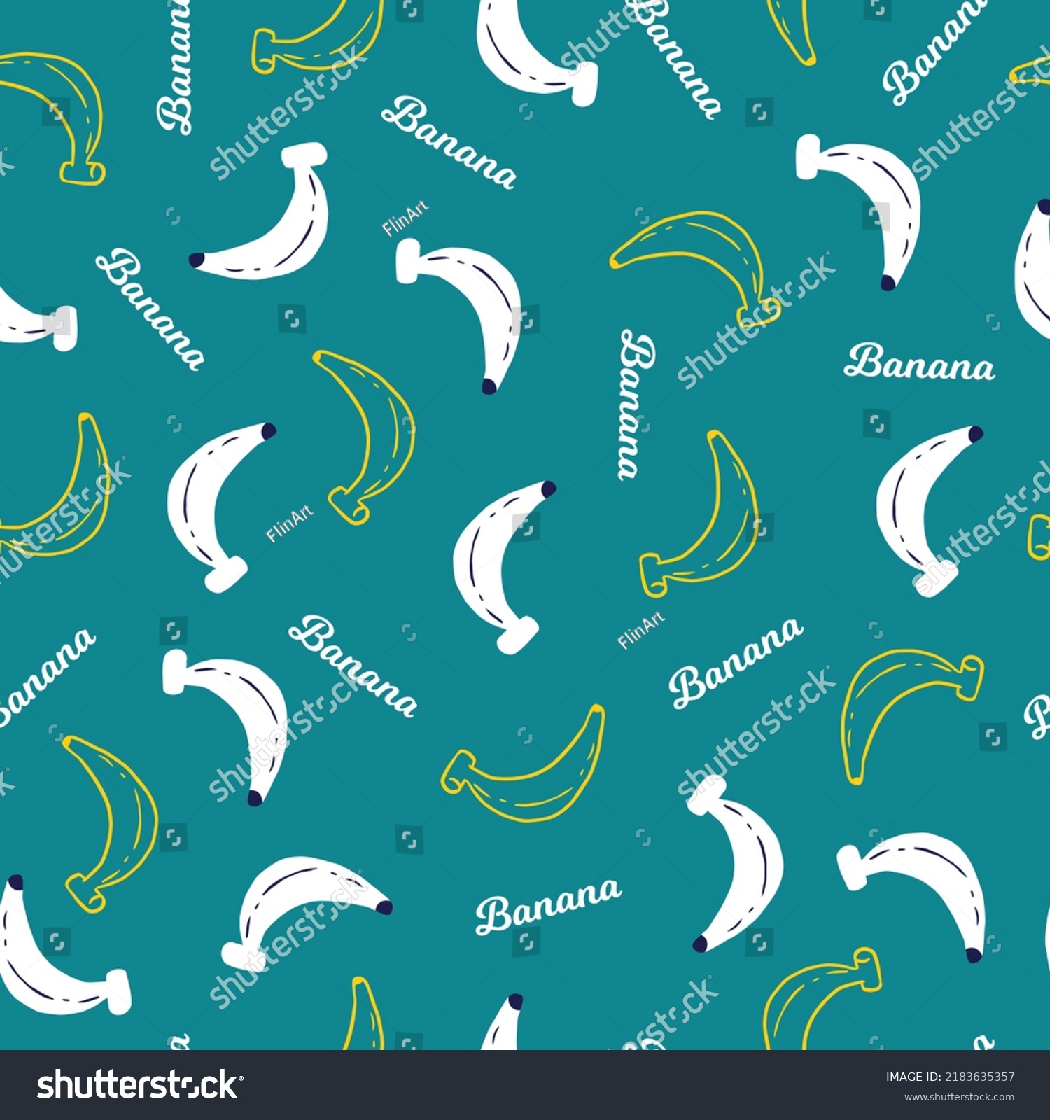 Cute Banana Fruit Vector Graphic Cartoon Stock Vector (Royalty Free ...