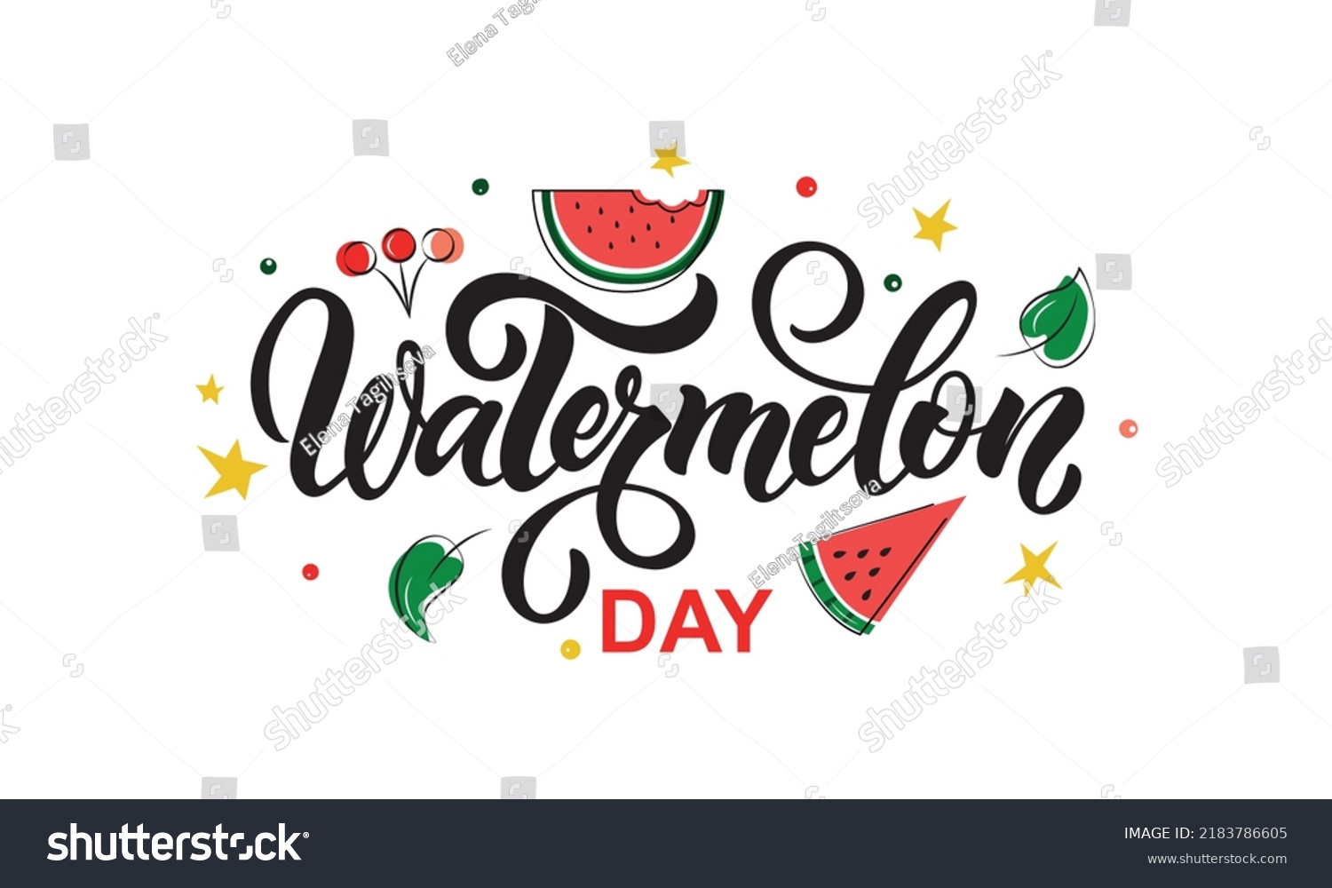 12,885 Happy watermelon day Images, Stock Photos & Vectors | Shutterstock