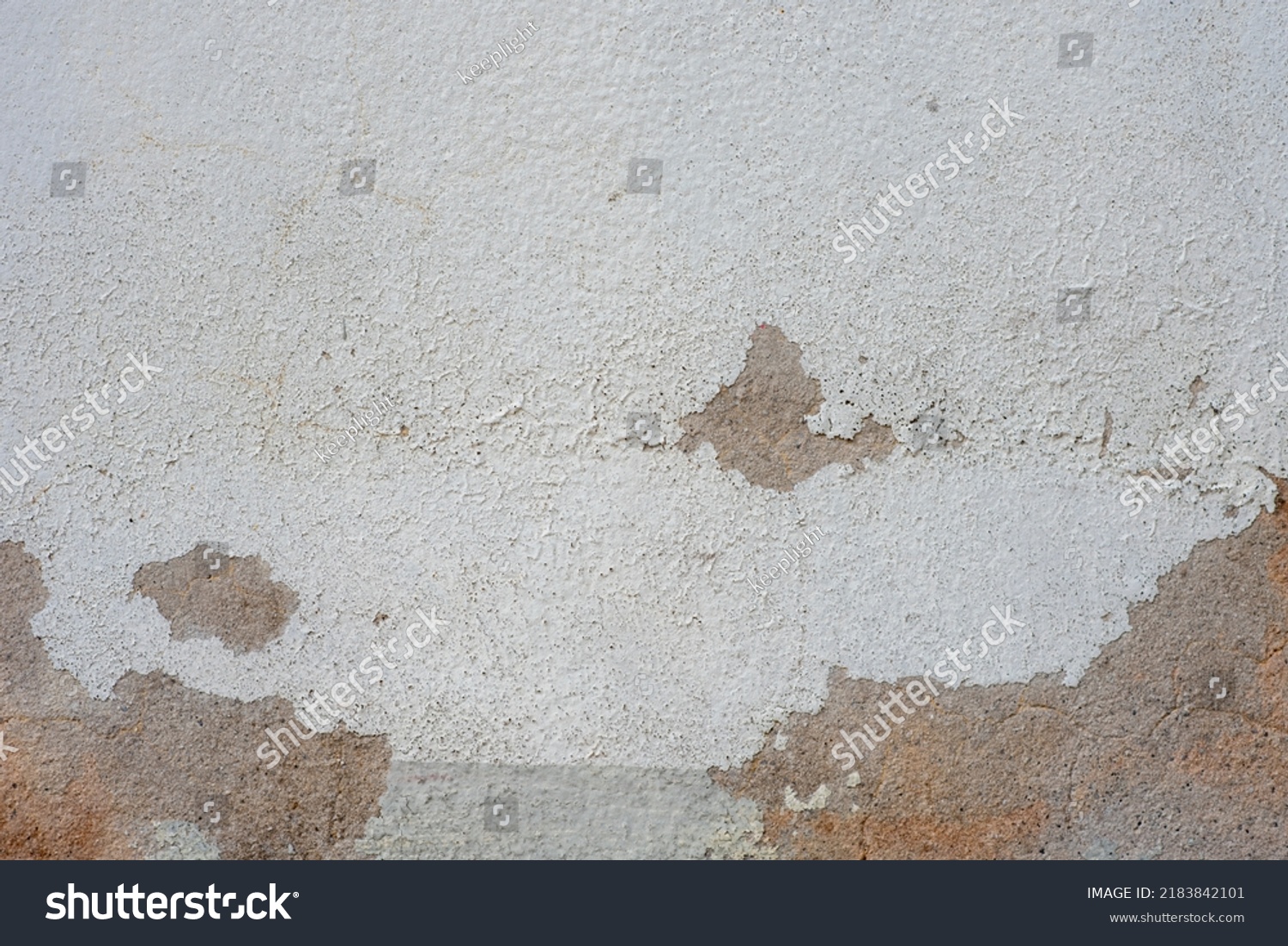 Old Wall Discolored Paint Paint That Stock Photo 2183842101 | Shutterstock