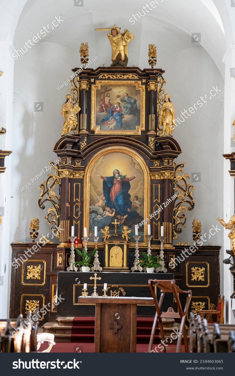 Pannonhalma Hungary 20220629 Interior Detail Photos Stock Photo ...