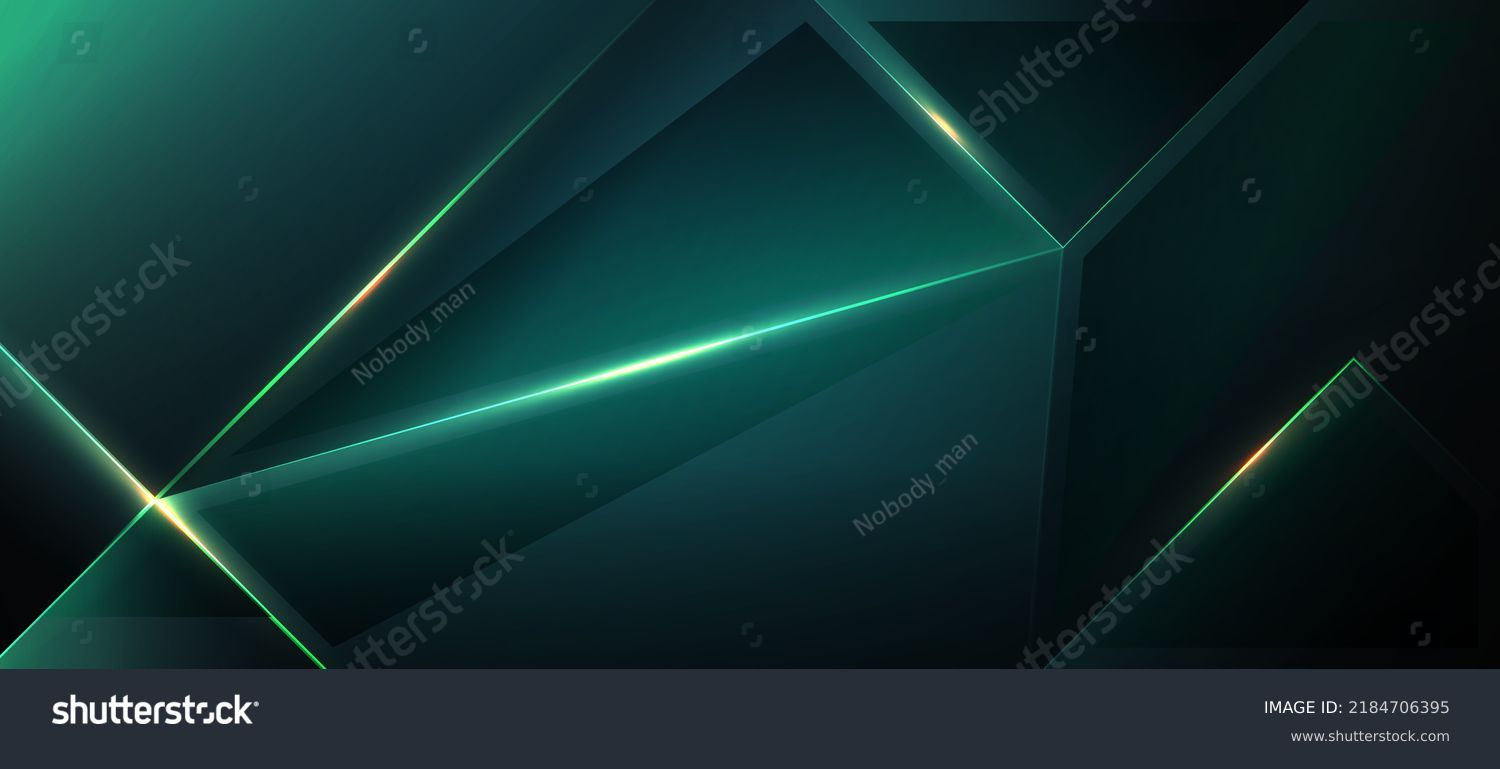 Green Abstract Green Light Abstract Background Stock Vector (Royalty ...