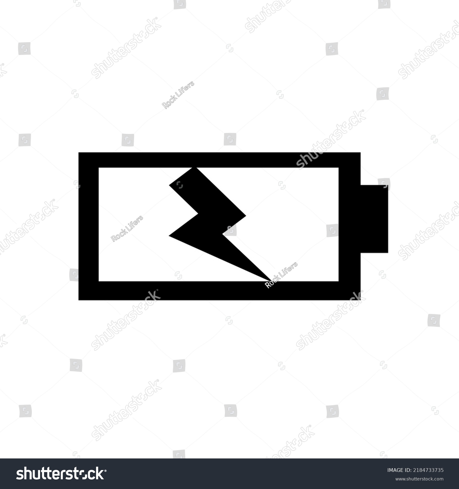 Simple Design 2d Drawing About Recharge Stock Illustration 2184733735 ...