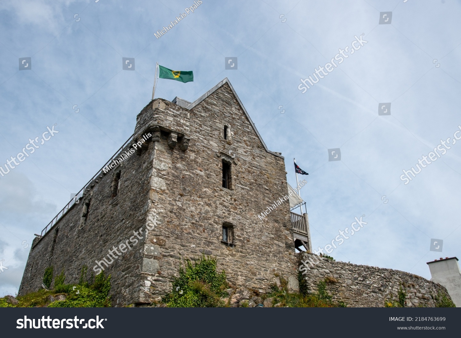 Building Dunasead Castle Baltimore Castle Western Stock Photo ...