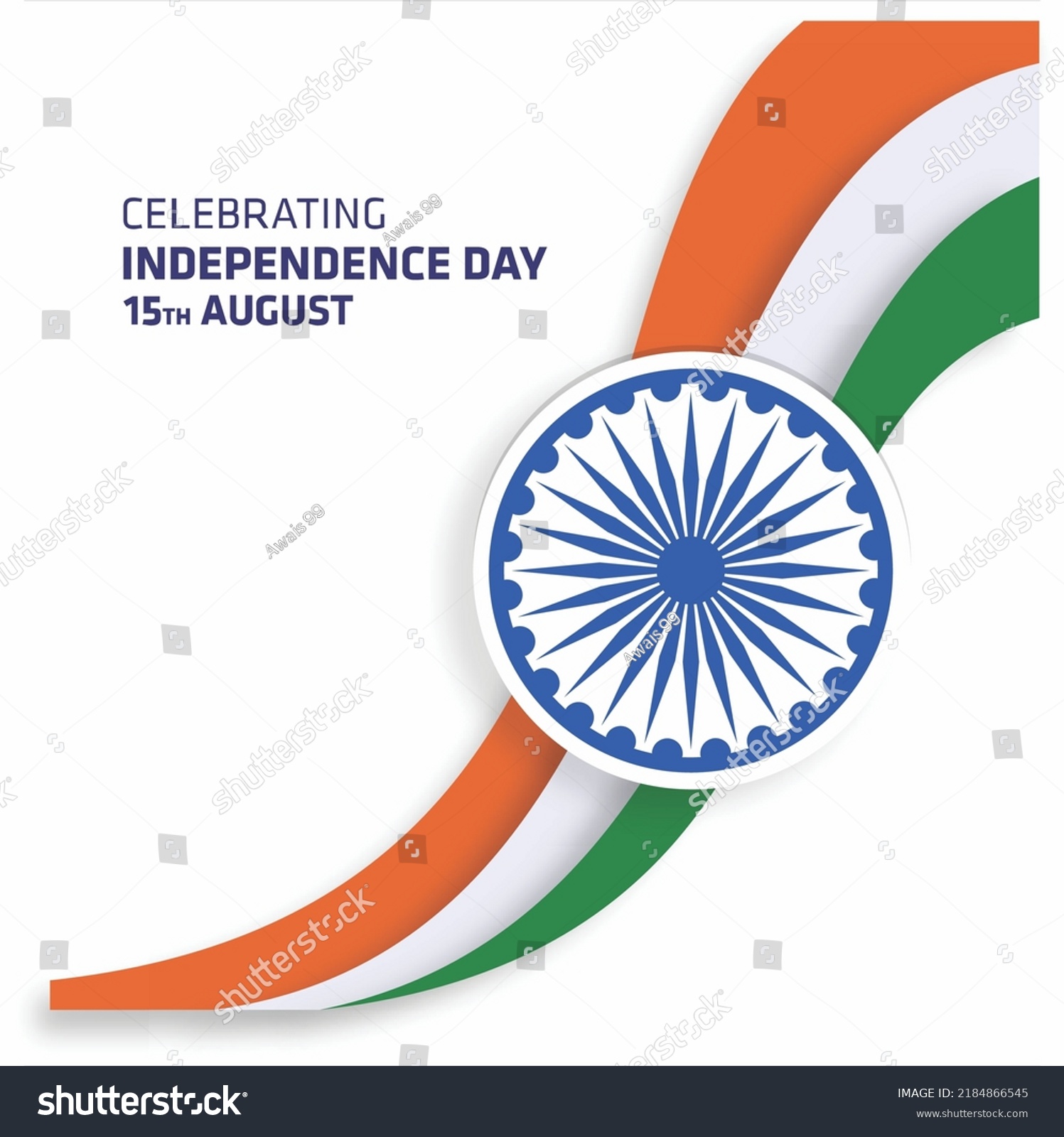 India Independence Day T Shirt Graphic Stock Vector (Royalty Free ...