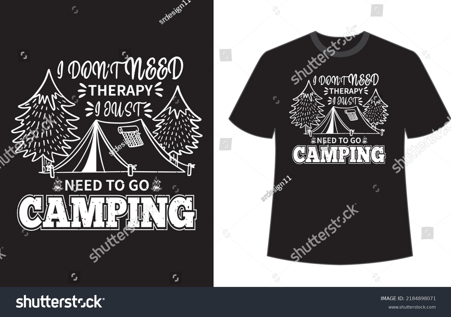 Campaing T Shirt Design Vector File Stock Vector (Royalty Free ...