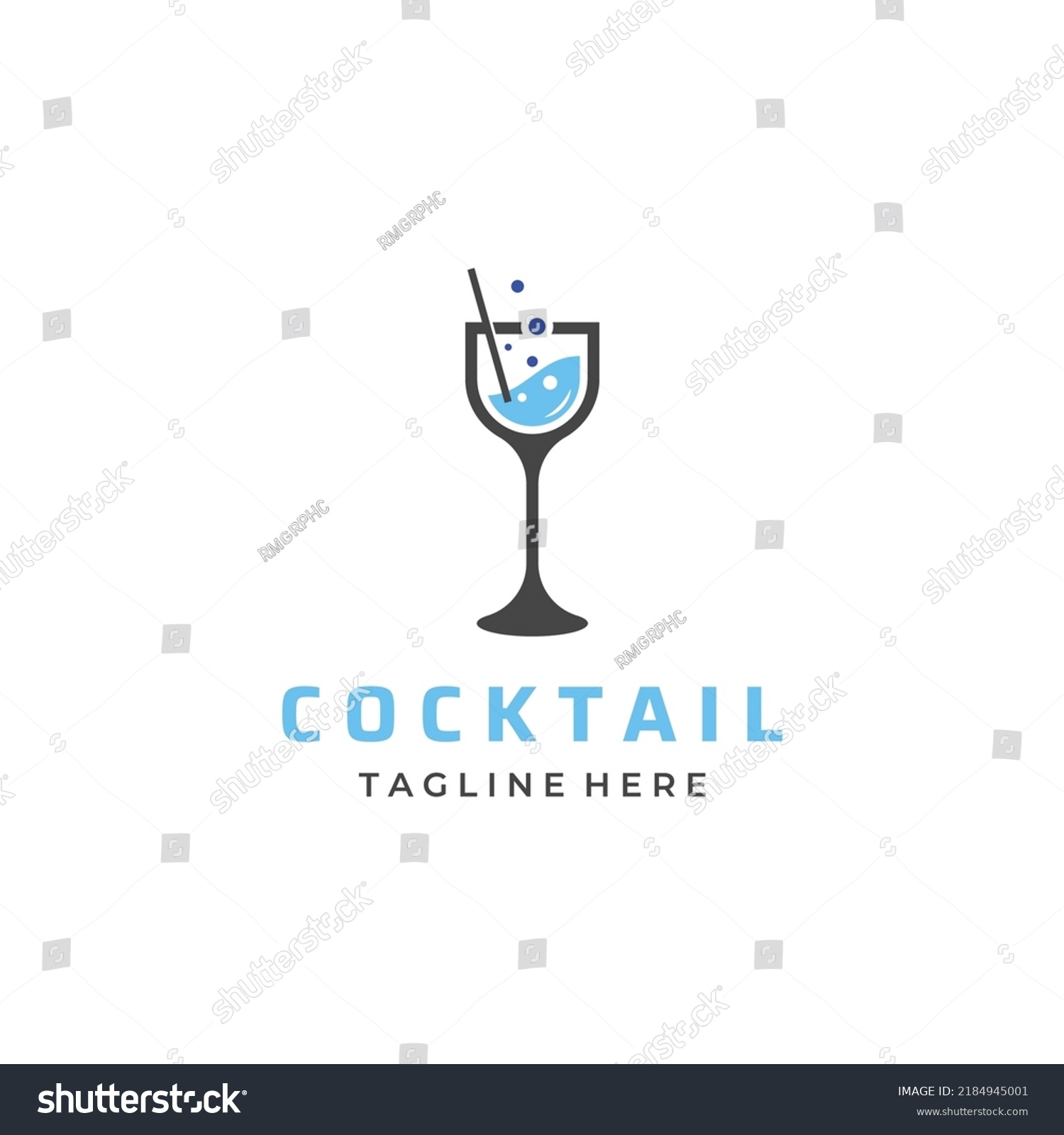 Alcohol Cocktail Logos Nightclub Drinkslogos Nightclubs Stock Vector ...