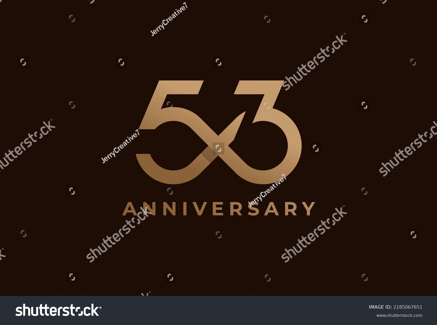 abstract-number-53-logo-number-53-stock-vector-royalty-free