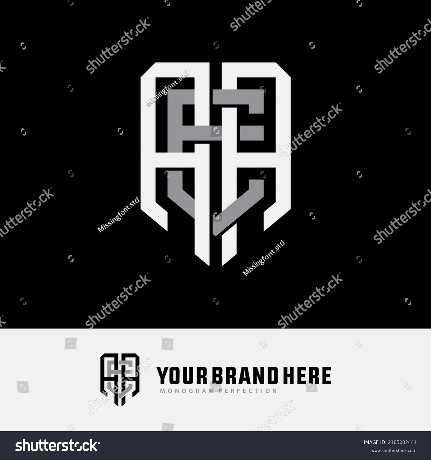 Monogram Logo Initial Letters E Aae Stock Vector (Royalty Free ...