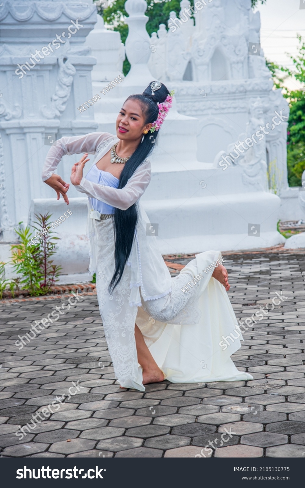 Dressing Burmese Dance Performances Local Burmese Stock Photo ...