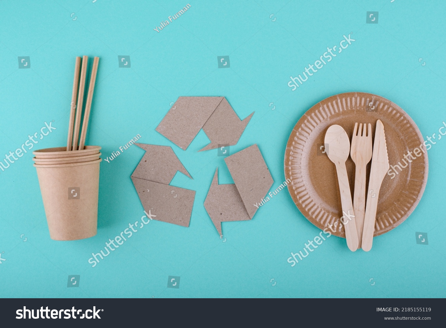 Reusable Eco Friendly Sustainable Food Packaging Stock Photo 2185155119