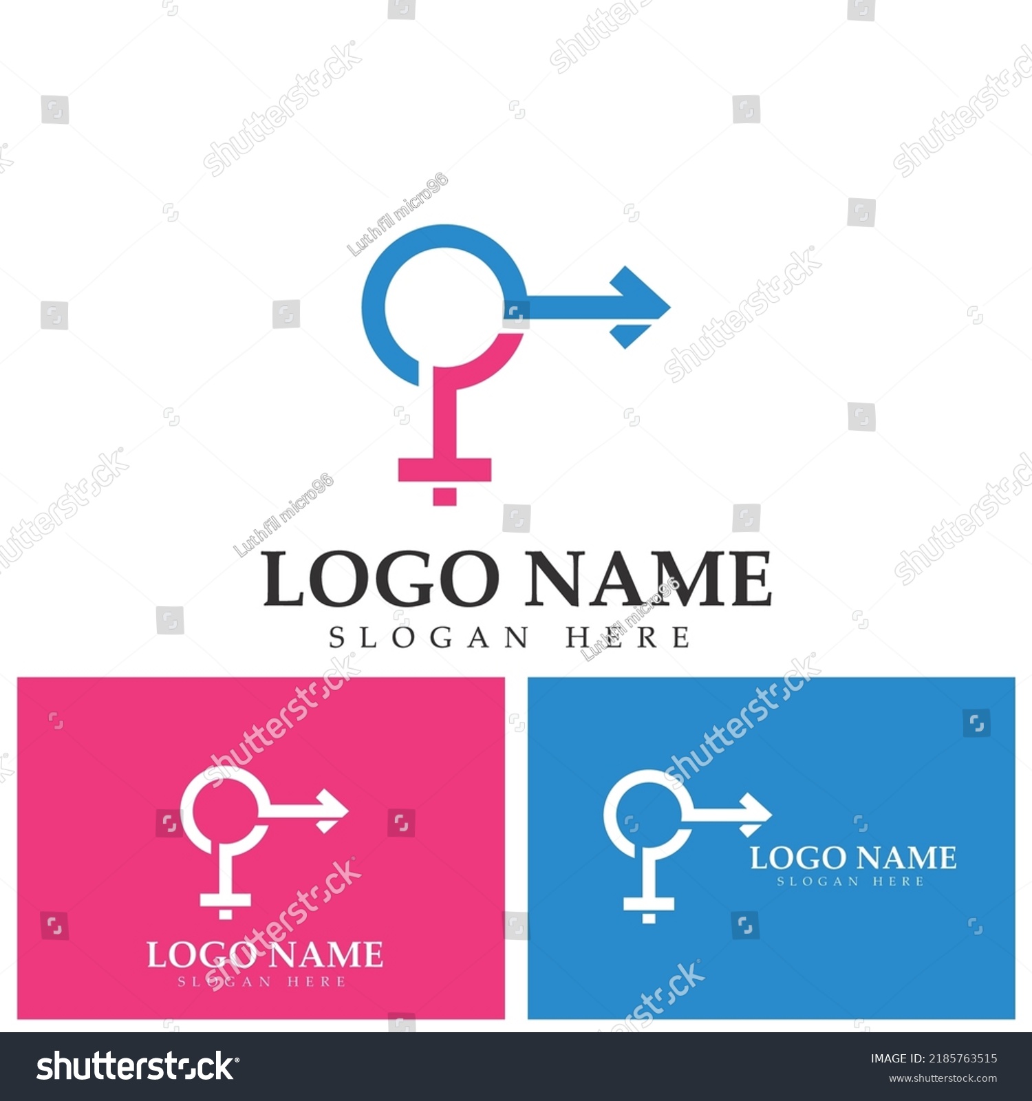Gender Symbol Logo Sex Equality Males Stock Vector Royalty Free 2185763515 Shutterstock 1516