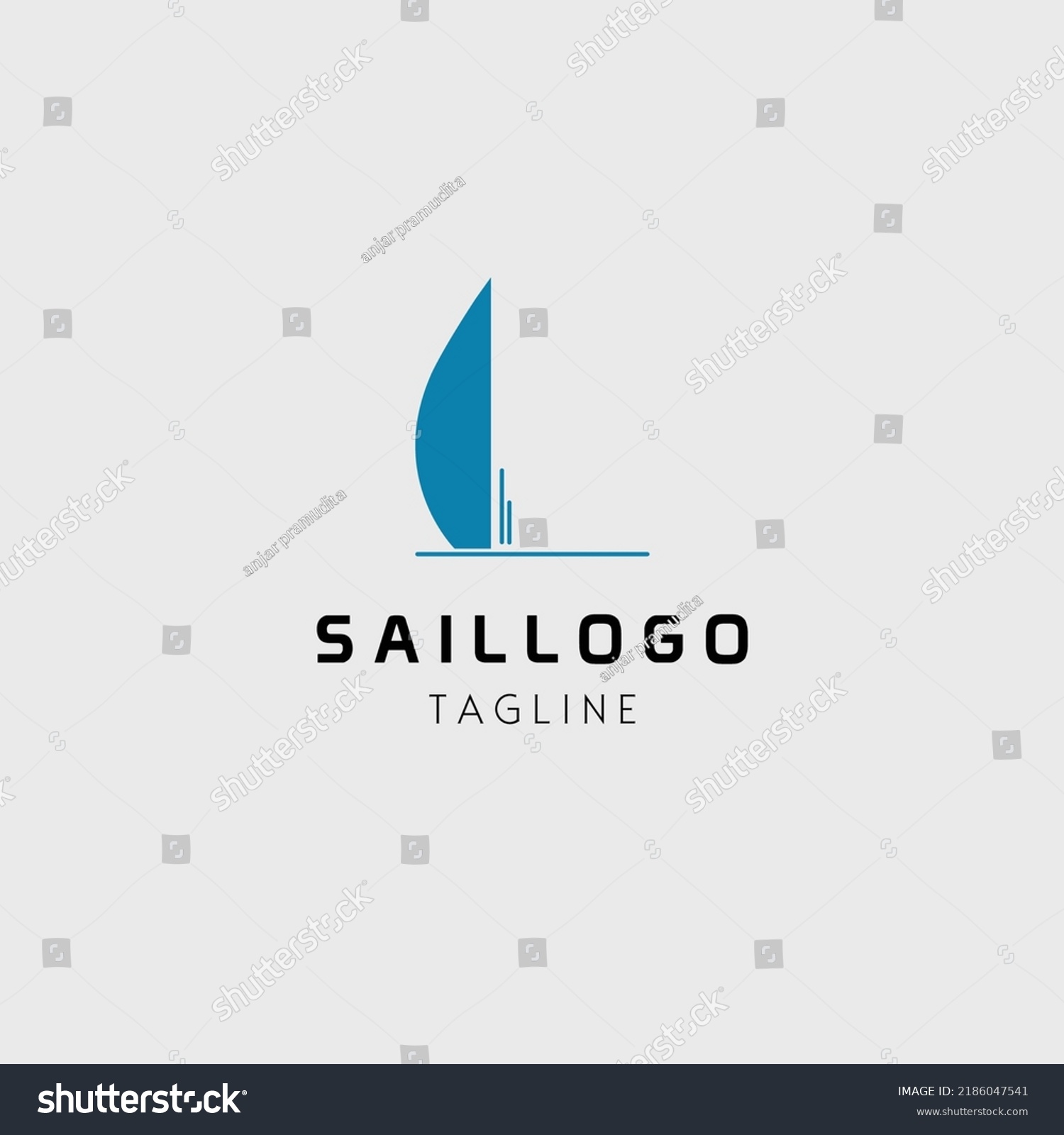 Sail Logo Vector Illustration Design Use Stock Vector (Royalty Free ...