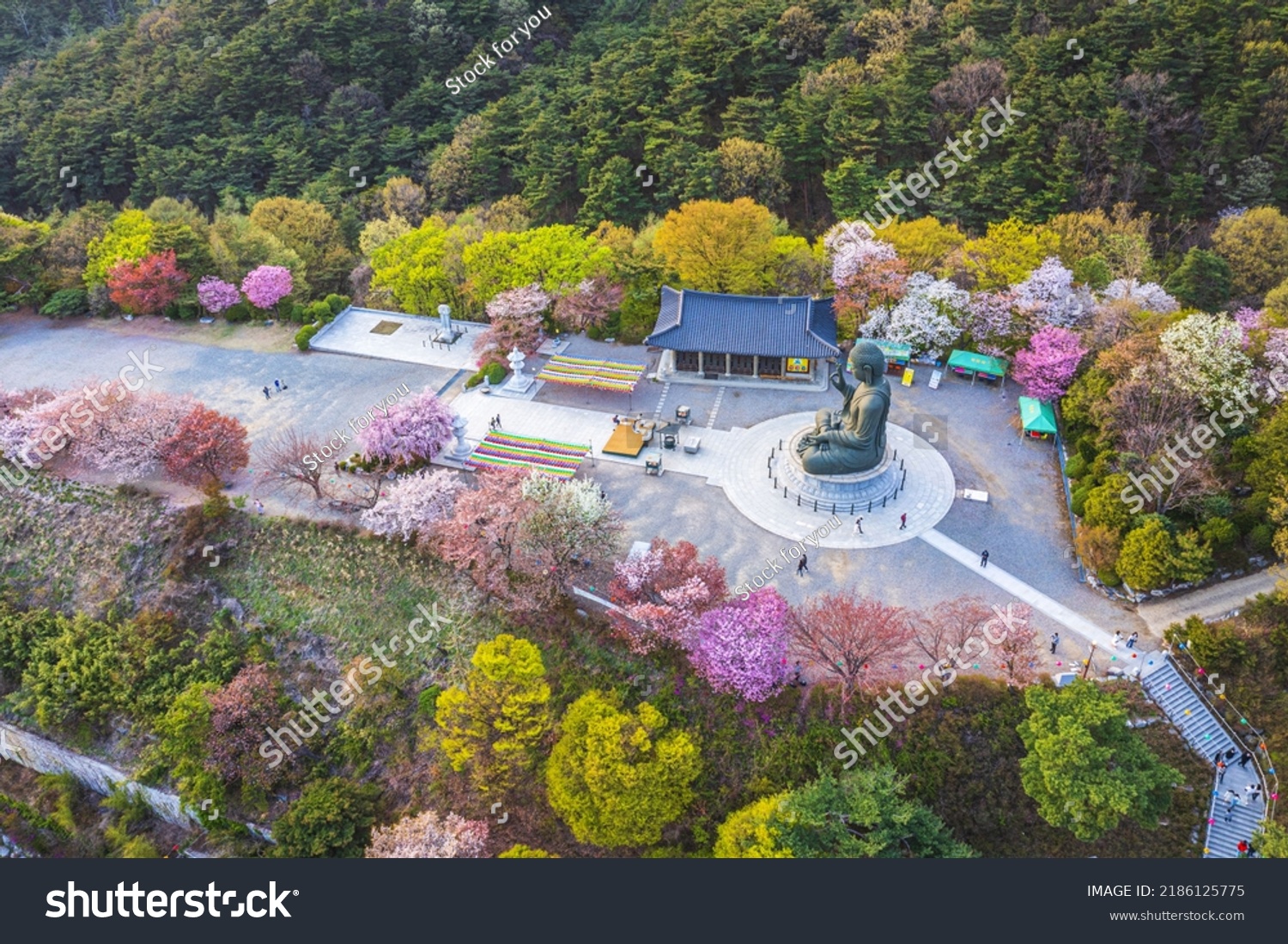 Gakwonsa Temple Cheonansi Chungcheongnamdo South Korea Stock Photo