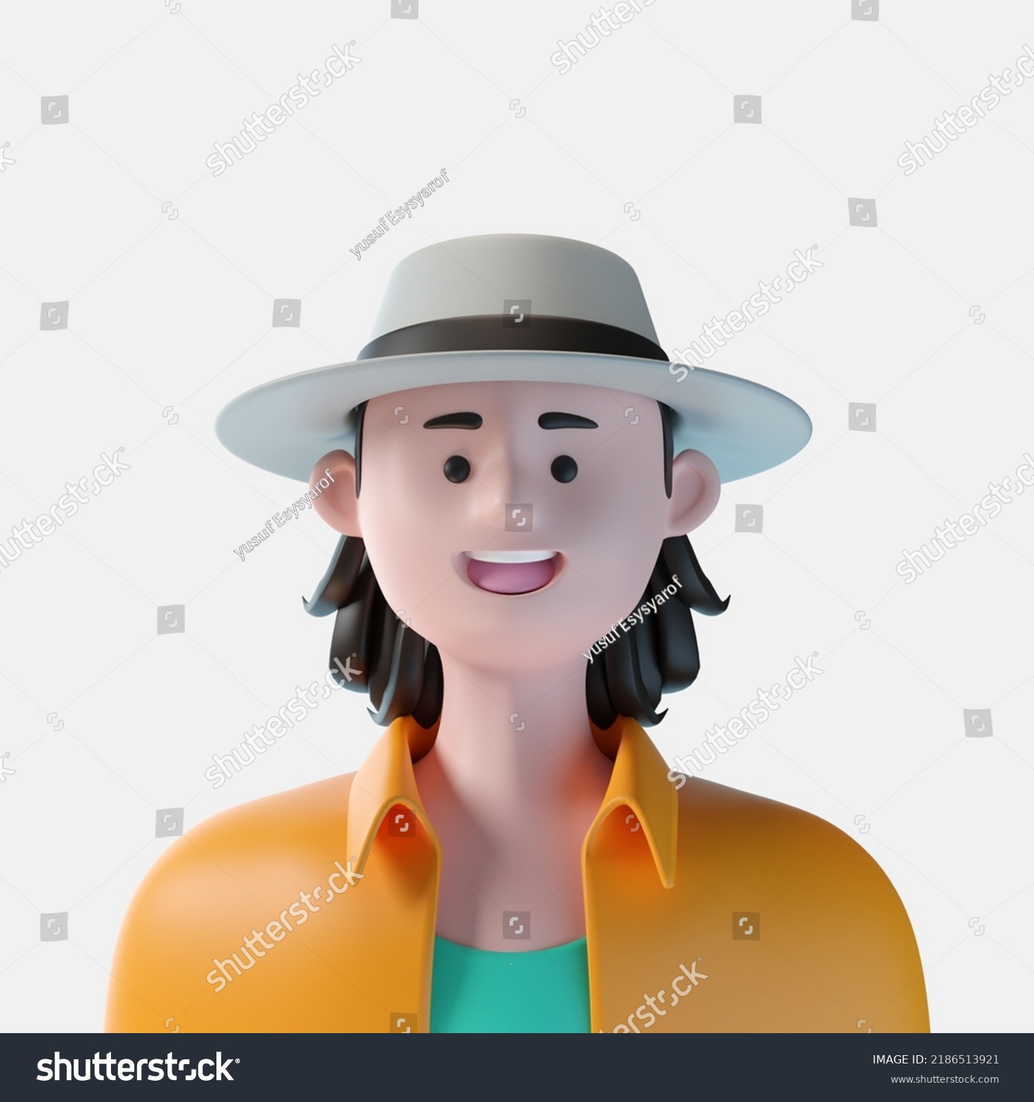 3d Cartoon Character Avatar 3d Rendering Stock Illustration 2186513921 3d Cartoon Character Avatar 3d Rendering Stock Illustration 2186513921