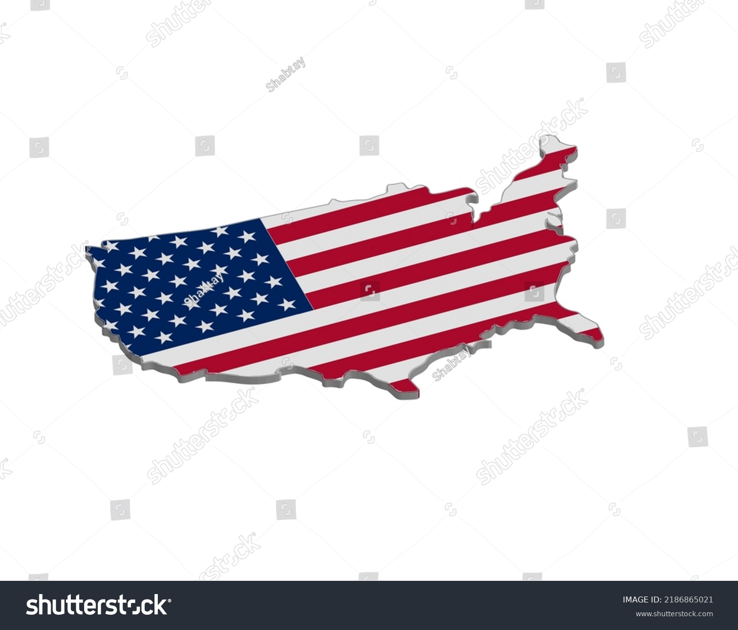 Usa Map Vector Vector American Map Stock Vector (royalty Free 