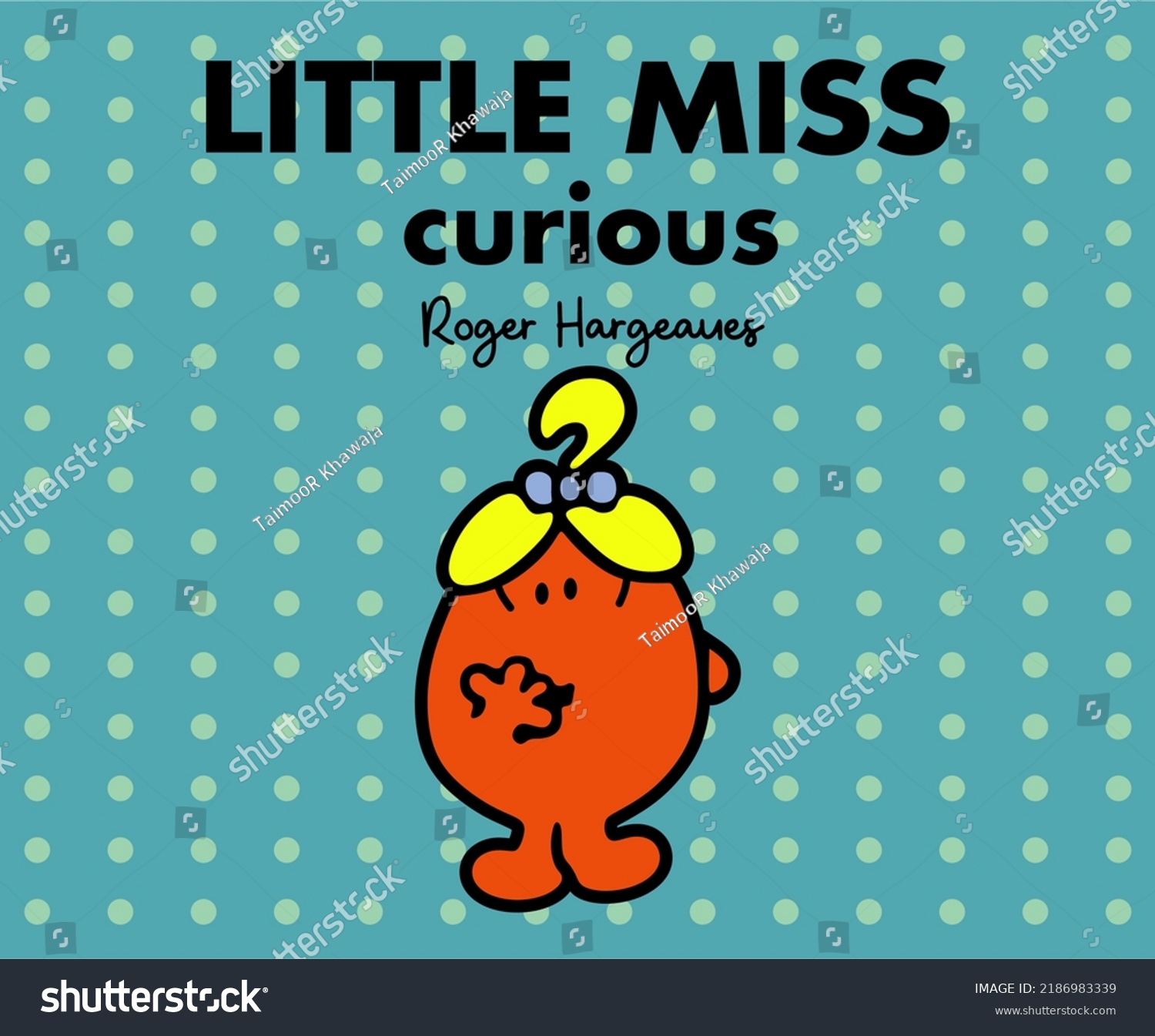 Little Miss Curious T Shirt Graphic Stock Vector Royalty Free 2186983339 Shutterstock