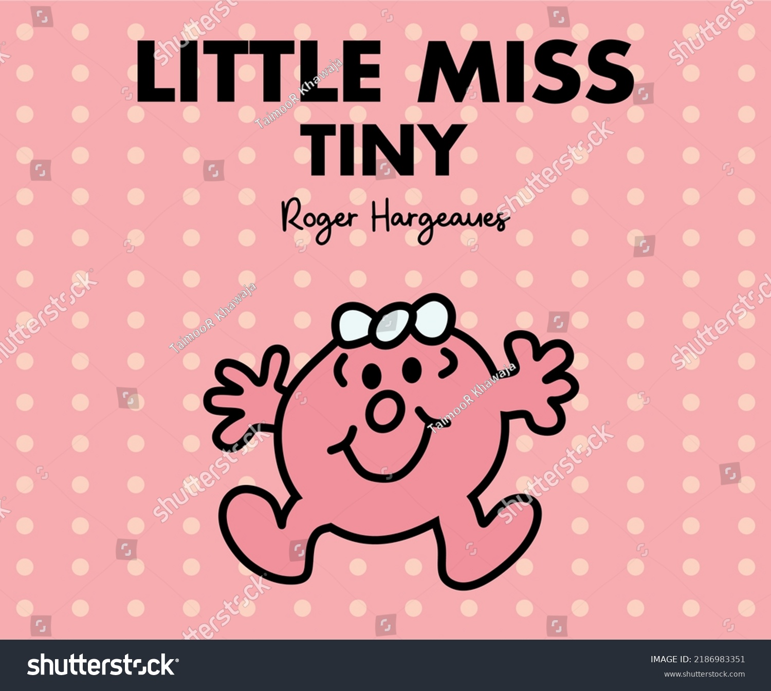 Little Miss Tiny T Shirt Graphic Stock Vector Royalty Free 2186983351 Shutterstock