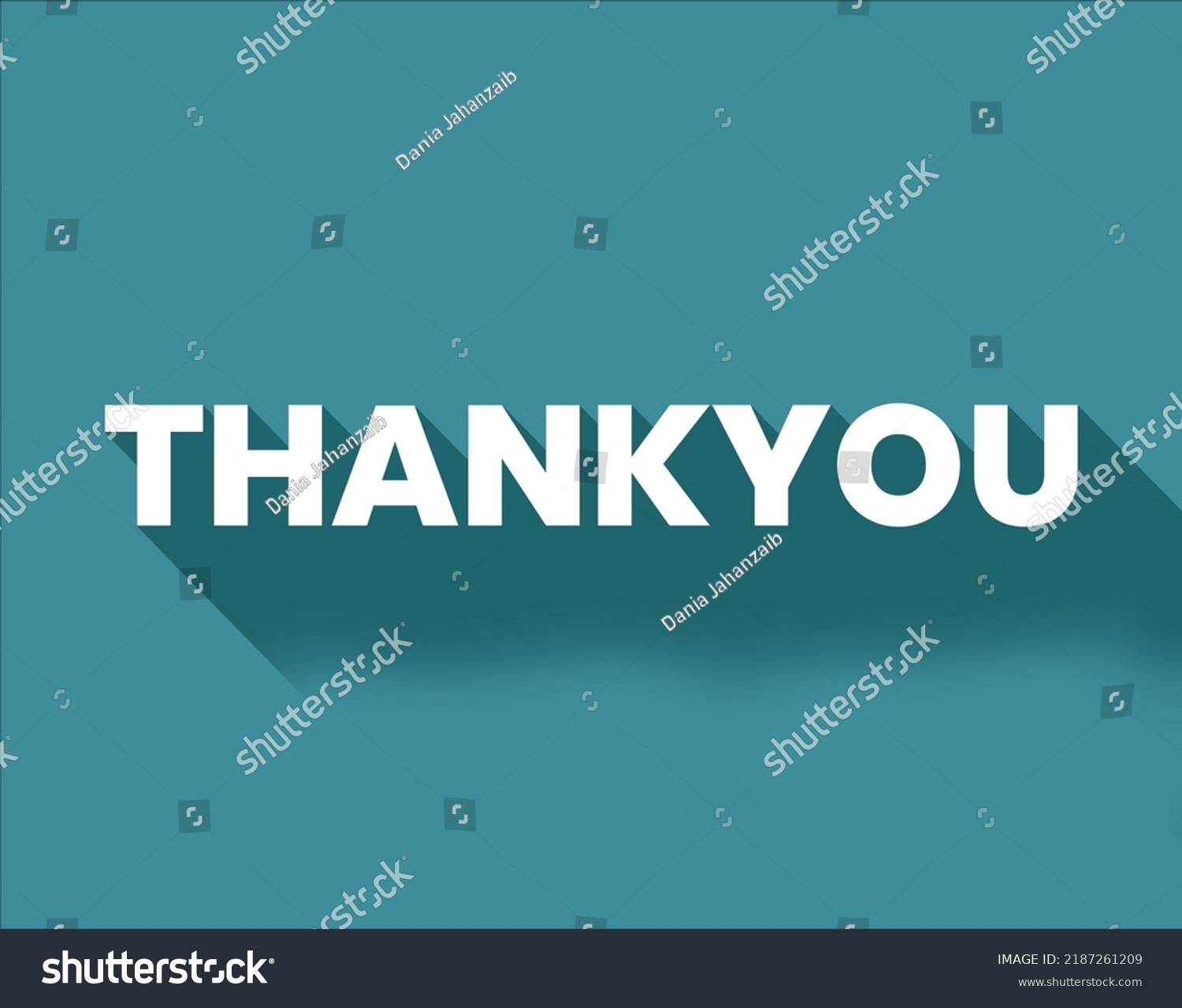 Thankyou Slide Presentation Used Background End Stock Illustration