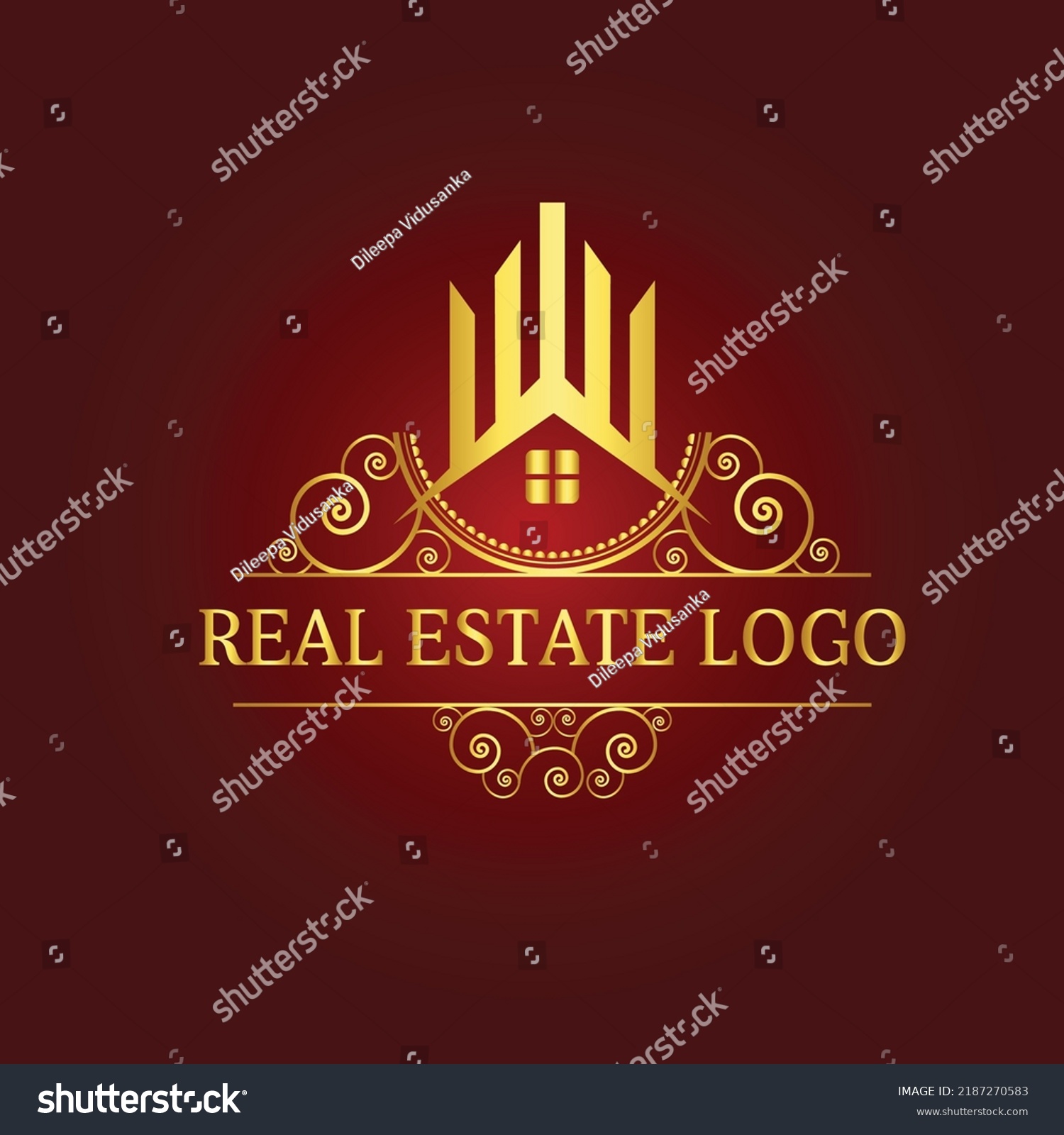 Luxury Real Estate Logo Template Construction Stock Vector Royalty Free 2187270583 Shutterstock 3728