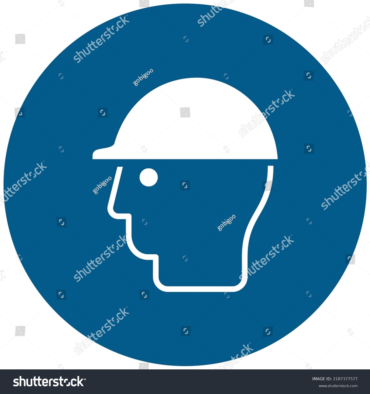 Vector Standard Mandatory Sign Iso International Stock Vector (Royalty ...