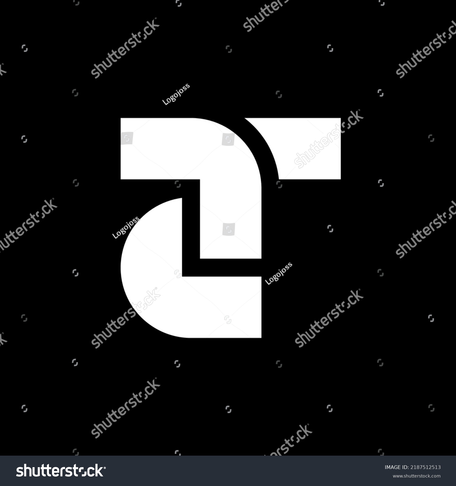 Letter Ta Bold Creative Monogram Logo Stock Vector (Royalty Free ...