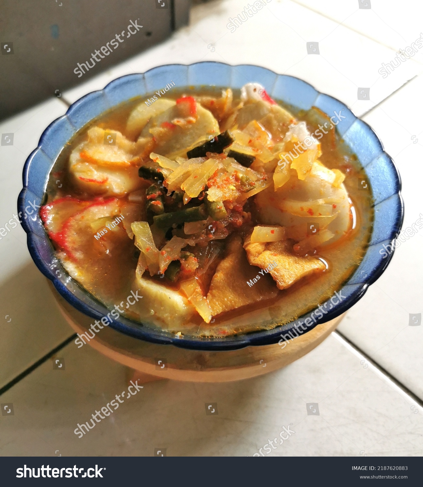 Lontong Sayur Betawi Typical Indonesian Dish Stock Photo 2187620883 ...