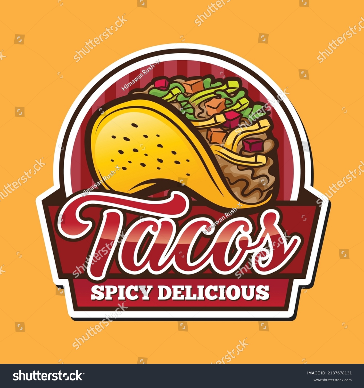 High Quality Taco Logo Perfect Taco Stock Vector (Royalty Free ...