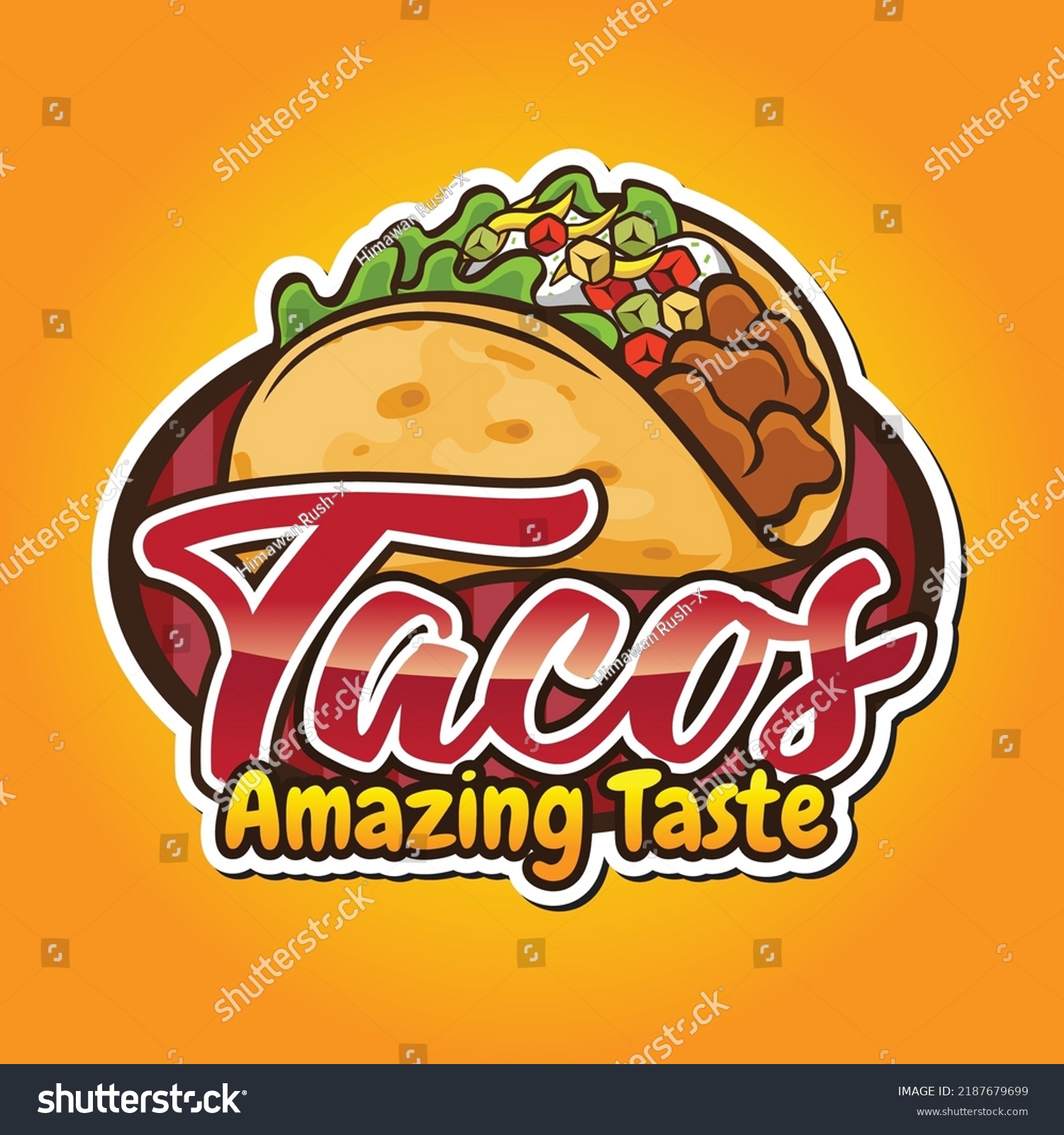 High Quality Taco Logo Perfect Taco Stock Vector (Royalty Free ...