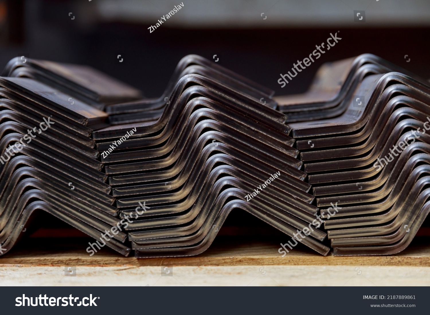 Working Sheet Metal Special Bending Machines Stock Photo 2187889861 ...